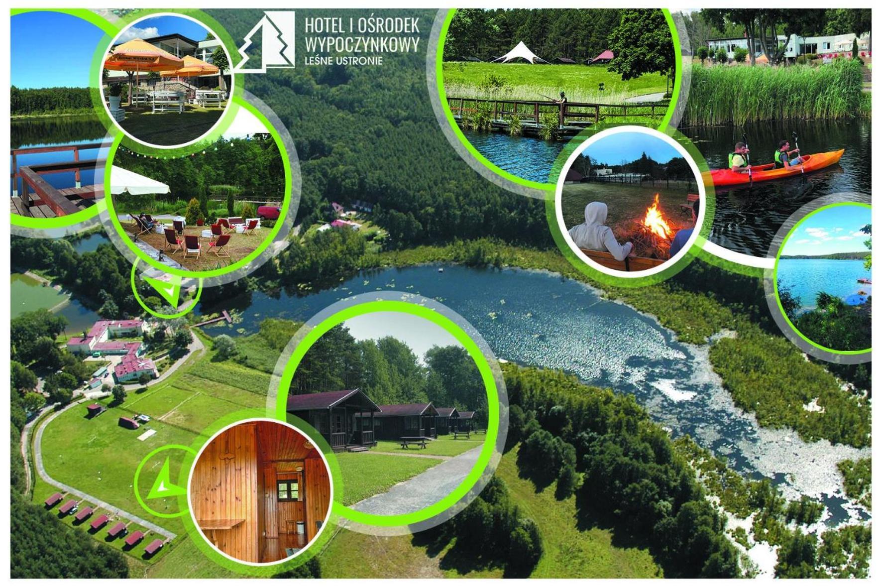 Camping Lesne Ustronie Hotel Witnica Eksteriør billede